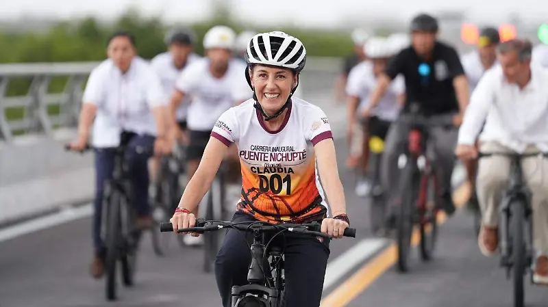 SHEINBAUM PUENTE QUINTANA ROO cortesia presidencia (3)